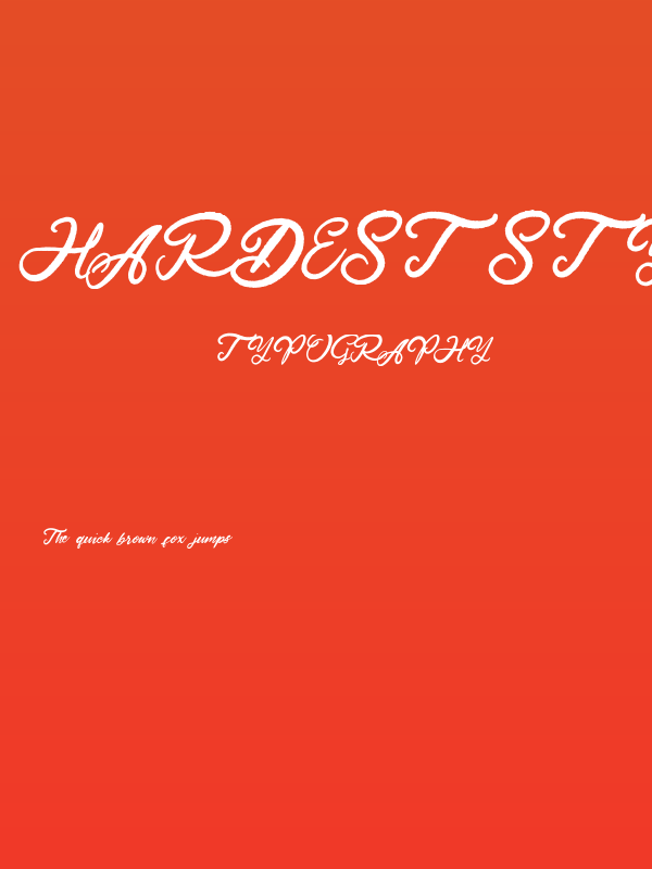 Hardest Style Demo Poster