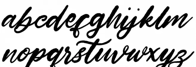 Hardest Style Demo फ़ॉन्ट लोअरकेस