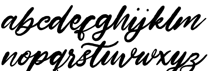 HardestStyleDemo Font LOWERCASE