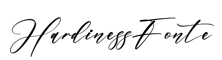Hardiness Fonte  font caratteri gratis