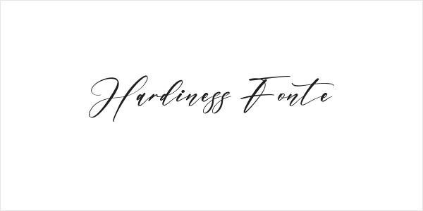 Hardiness Fonte Logo