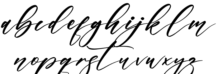 Hardiness Fonte Font LOWERCASE