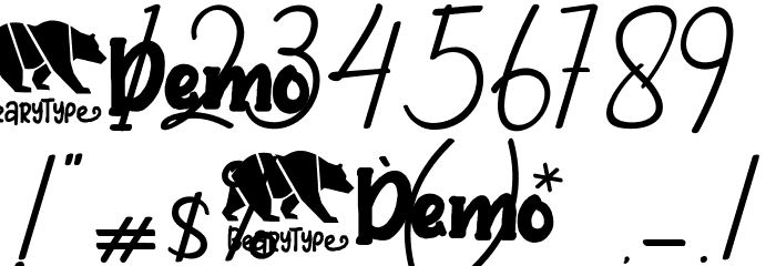 Hardiness Font OTHER CHARS