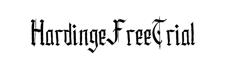 Hardinge Free Trial  免费字体下载