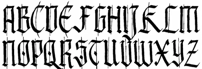 Hardinge Free Trial Font UPPERCASE
