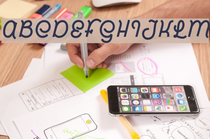 Hardino Font examples