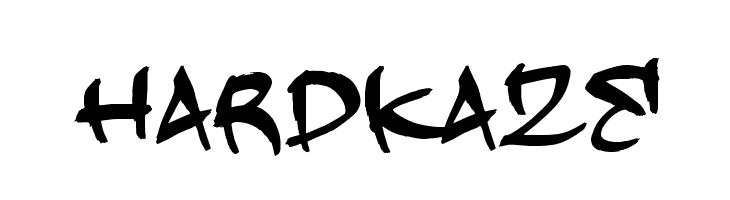 Hardkaze  Fuentes Gratis Descargar