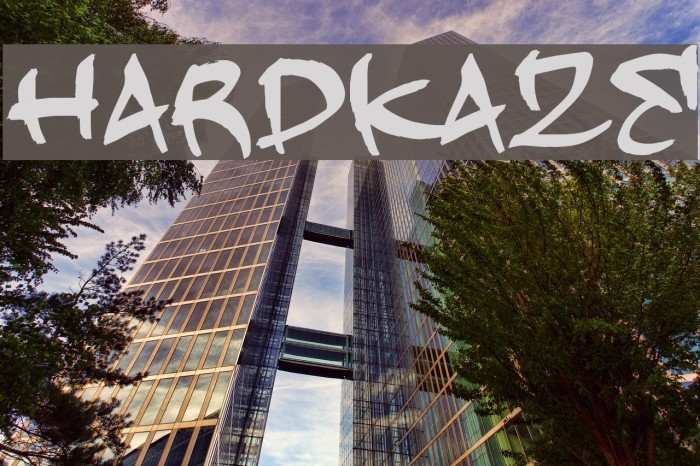 Hardkaze Font examples