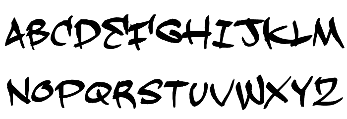 Hardkaze Font LOWERCASE