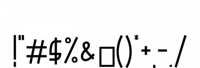 Hardolyn [Demo] Font OTHER CHARS