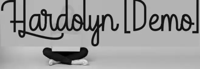 Hardolyn [Demo] Font examples