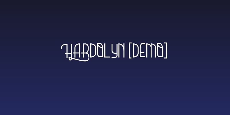 Hardolyn [Demo] Social Header