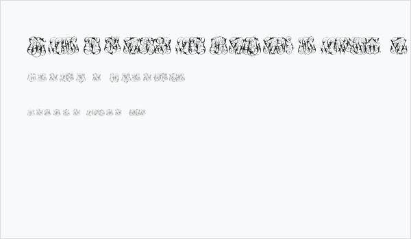 HardtoReadMonogramsTwo Business Card