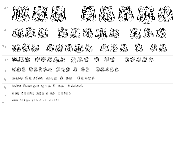 HardtoReadMonograms Waterfall