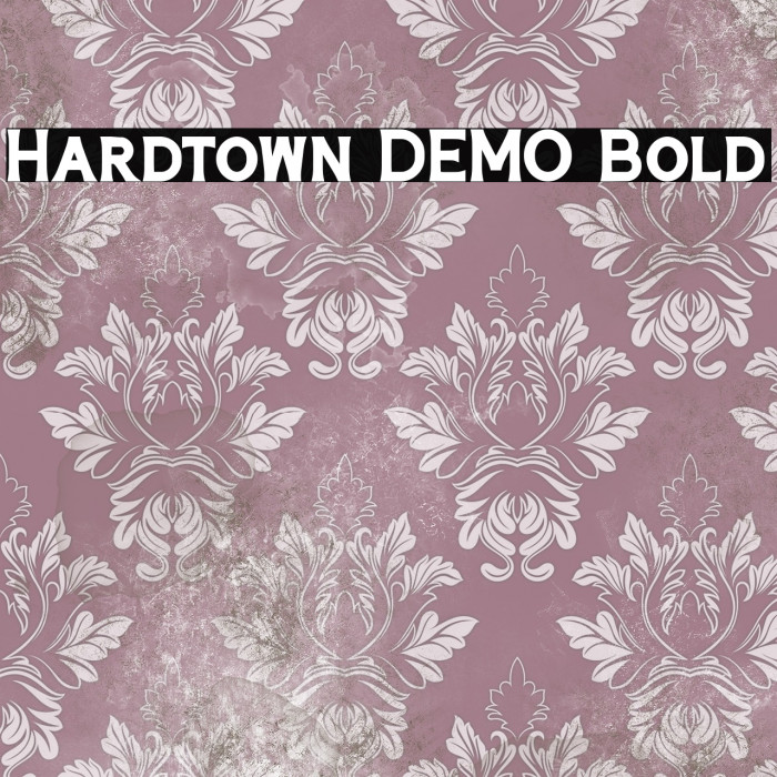 Hardtown DEMO Bold Example 1