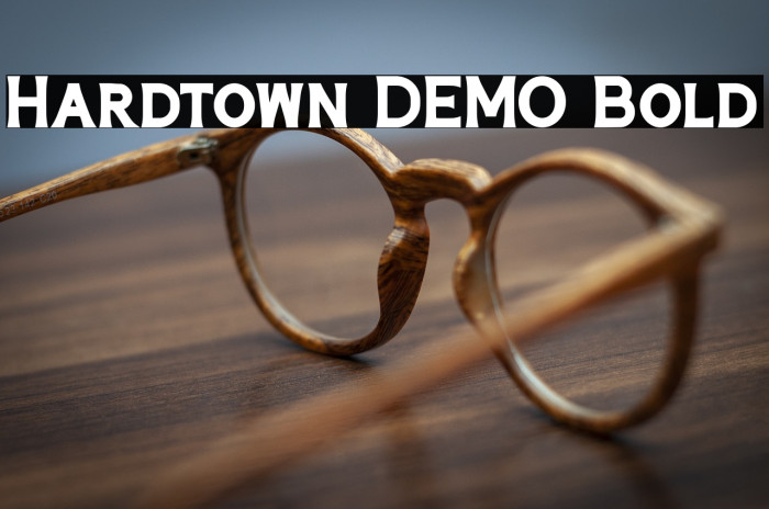 Hardtown DEMO Bold Example 3