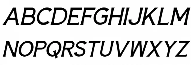 Hardtown DEMO Italic Fonte MAIÚSCULAS
