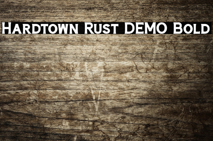 Hardtown Rust DEMO Bold Example 2