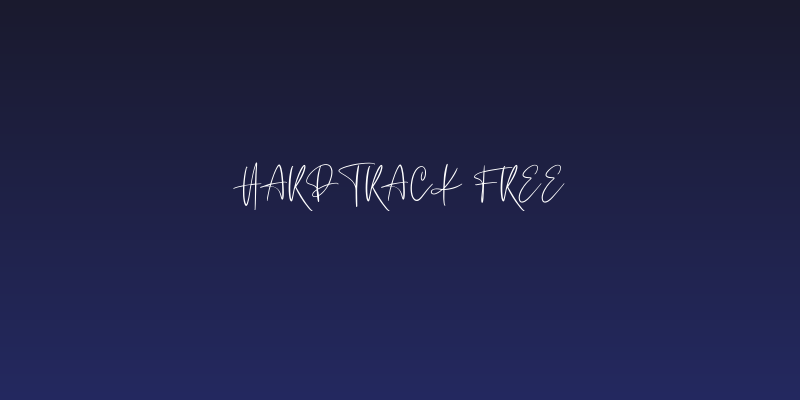 Hardtrack Free Social Header