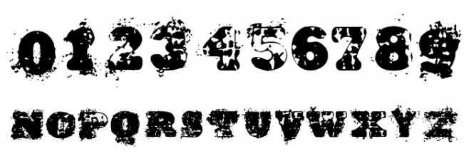 Hardwell Font OTHER CHARS