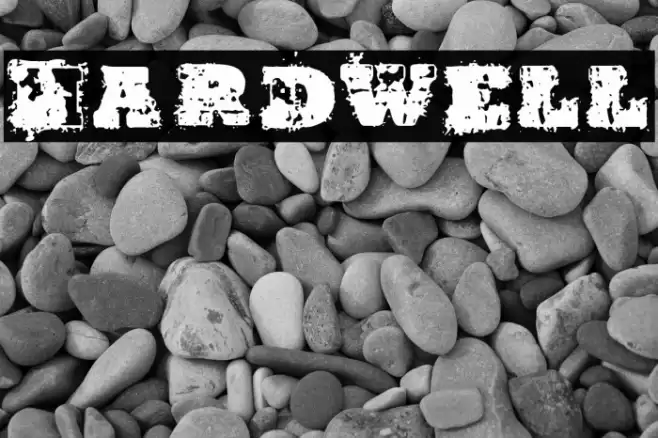 Hardwell Font examples