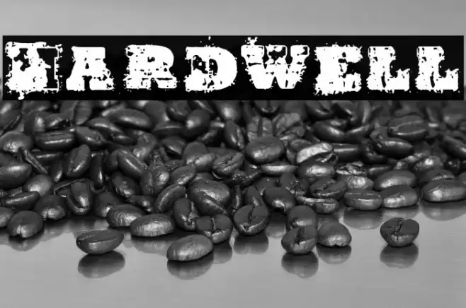 Hardwell Font examples