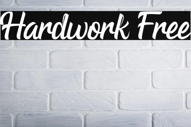 Hardwork Free Example 3