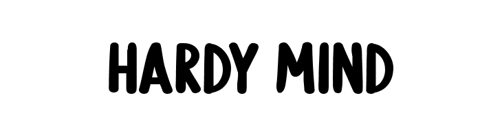 Hardy Mind  フリーフォントのダウンロード
