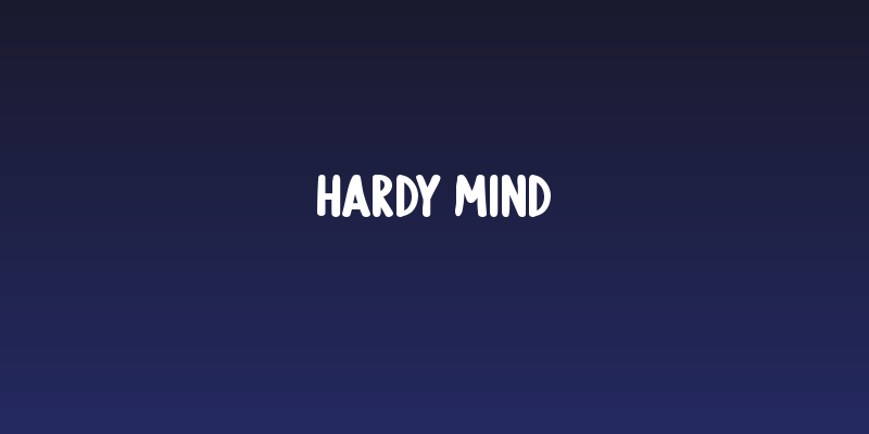 Hardy Mind Social Header