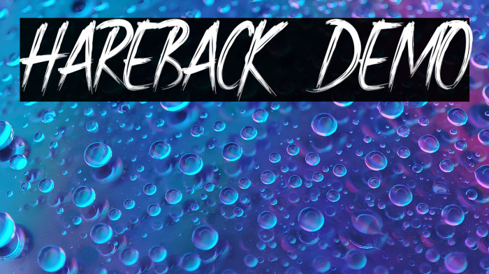 Hareback Demo Example 1