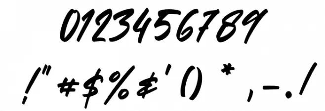 Haredang Font OTHER CHARS