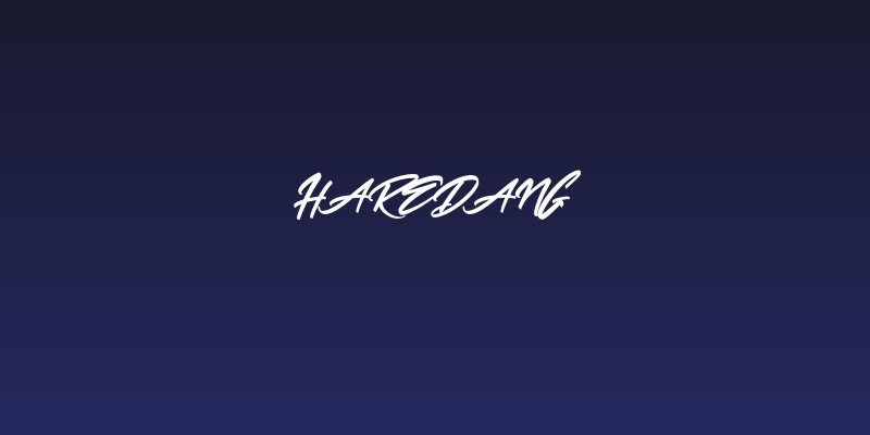 Haredang Social Header