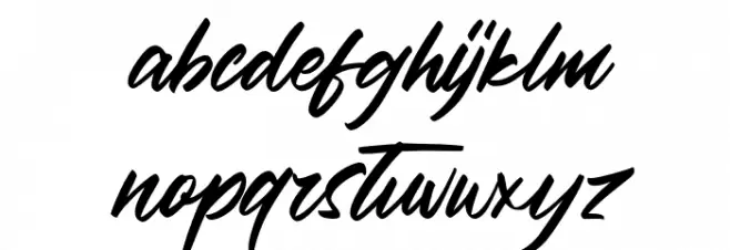 Haredang 字体 小写