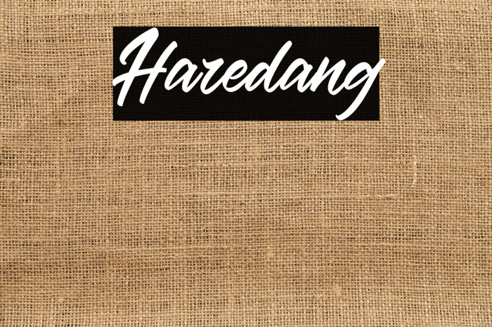 Haredang Example 1