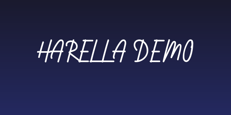 Harella Demo Social Header