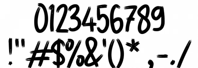 Harga Font OTHER CHARS