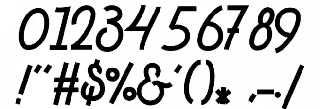 Hargael Font OTHER CHARS