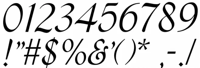 Hargalia Font OTHER CHARS