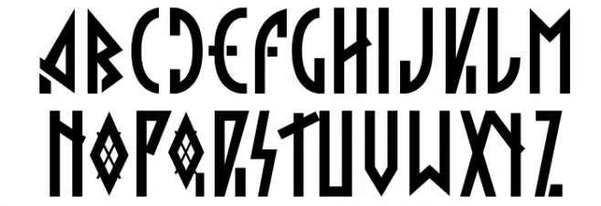 Hargita 字体 大写