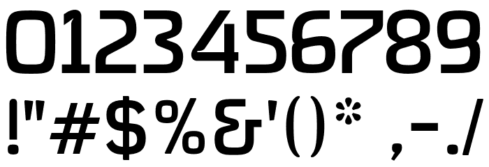 Hargloves-Medium Font OTHER CHARS