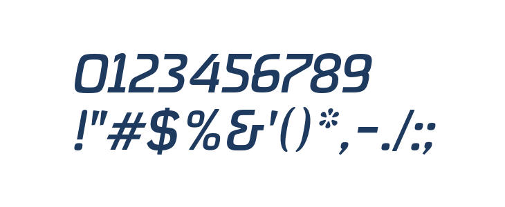 Hargloves-MediumItalic Other Characters