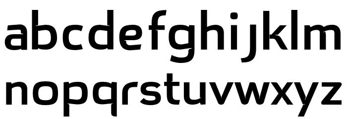 Hargloves-Medium Font LOWERCASE