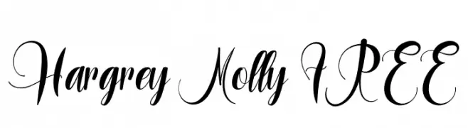 Hargrey Molly FREE  les polices de caractères gratuit tlcharger