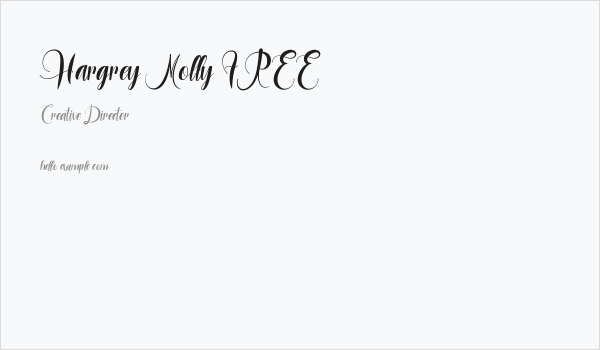 Hargrey Molly FREE Business Card