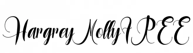 HargreyMollyFREE  تنزيل الخطوط