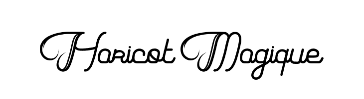 Haricot Magique  font caratteri gratis