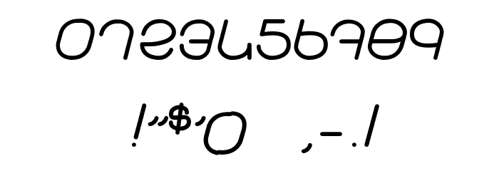 Haricot Magique Font OTHER CHARS