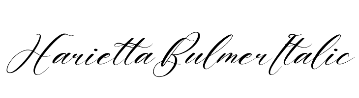 Harietta Bulmer Italic  لخطوط تنزيل