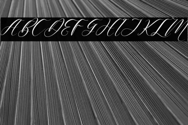 Harietta Bulmer Italic Font examples