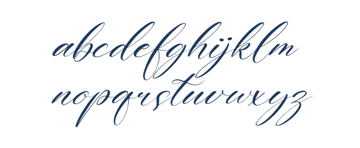 Harietta Bulmer Italic Lowercase